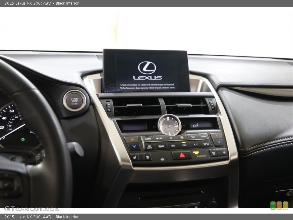 Black Interior Controls for the 2015 Lexus NX 200t AWD #143299281