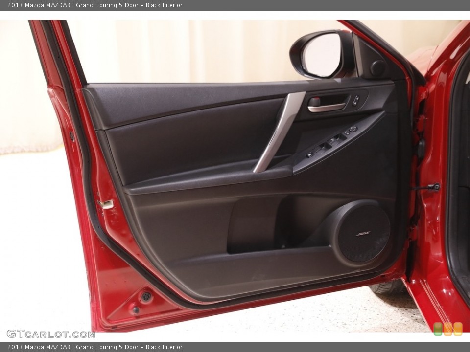 Black Interior Door Panel for the 2013 Mazda MAZDA3 i Grand Touring 5 Door #143305650