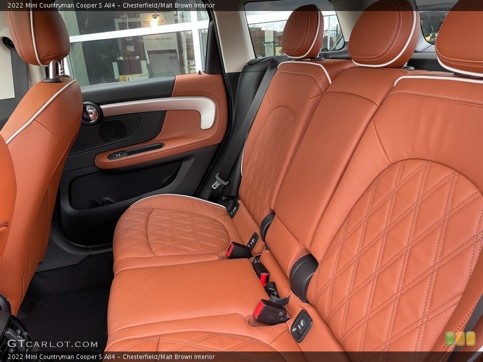 Chesterfield/Malt Brown Interior Rear Seat for the 2022 Mini Countryman Cooper S All4 #143313114