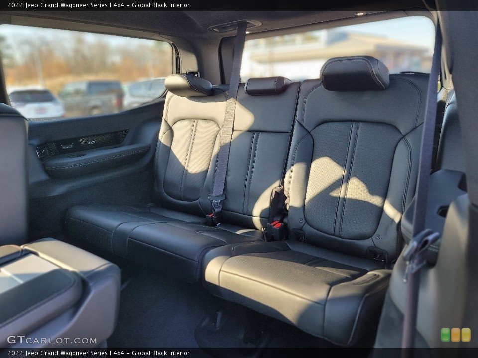 Global Black Interior Rear Seat for the 2022 Jeep Grand Wagoneer Series I 4x4 #143313342