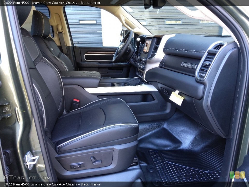 Black 2022 Ram 4500 Interiors