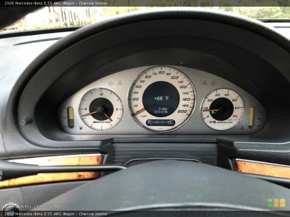 Charcoal Interior Gauges for the 2006 Mercedes-Benz E 55 AMG Wagon #143318377