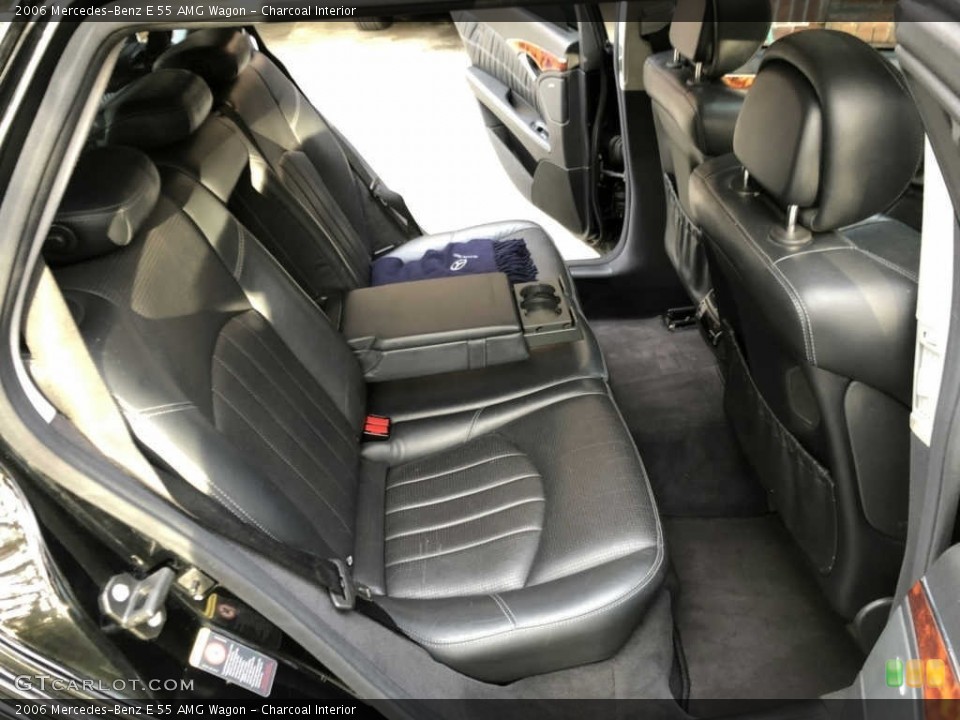 Charcoal Interior Rear Seat for the 2006 Mercedes-Benz E 55 AMG Wagon #143318567