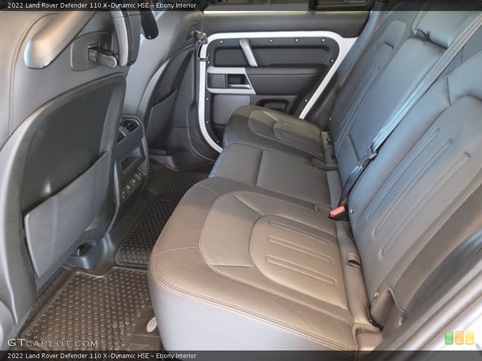 Ebony Interior Rear Seat for the 2022 Land Rover Defender 110 X-Dynamic HSE #143323623