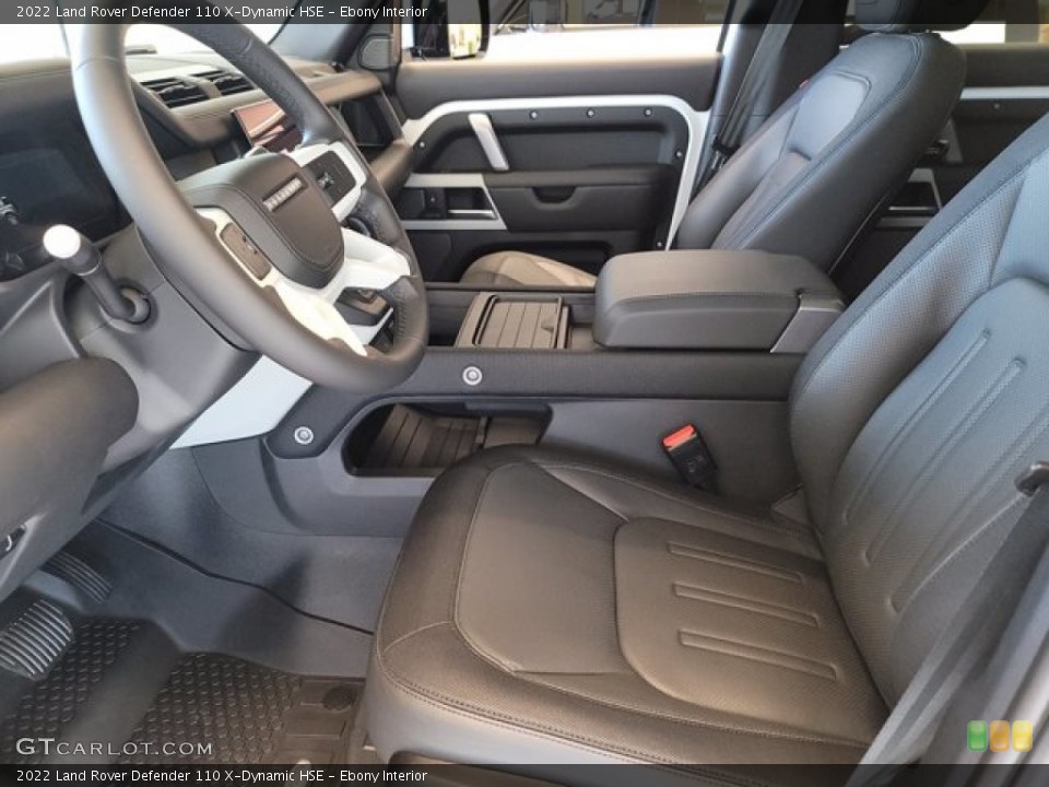 Ebony Interior Front Seat for the 2022 Land Rover Defender 110 X-Dynamic HSE #143323824