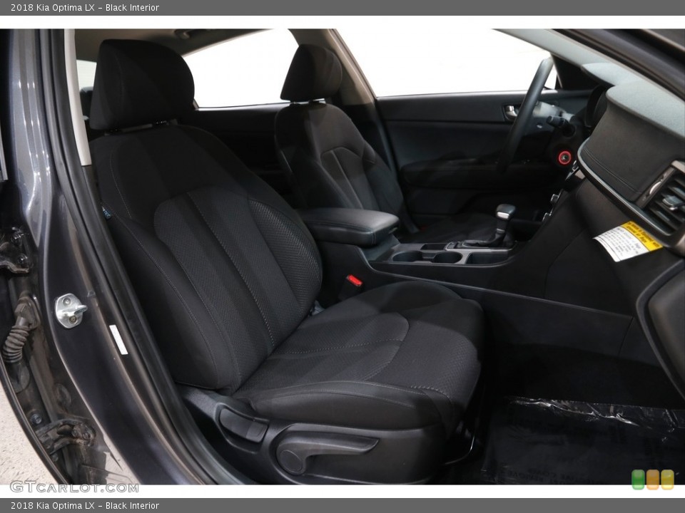 Black Interior Front Seat for the 2018 Kia Optima LX #143325299