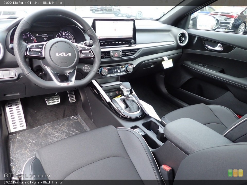 Black Interior Photo for the 2022 Kia Forte GT-Line #143325384