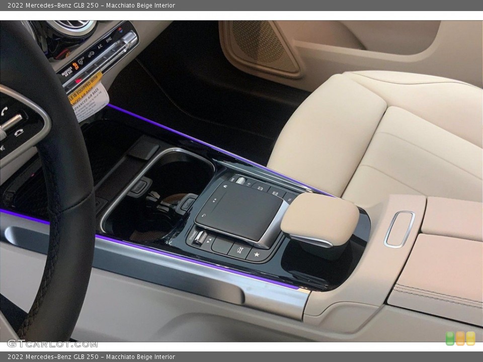 Macchiato Beige Interior Controls for the 2022 Mercedes-Benz GLB 250 #143331347