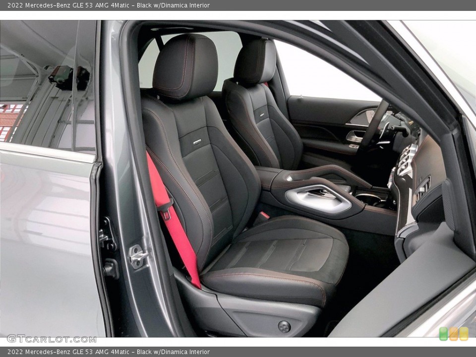 Black w/Dinamica 2022 Mercedes-Benz GLE Interiors