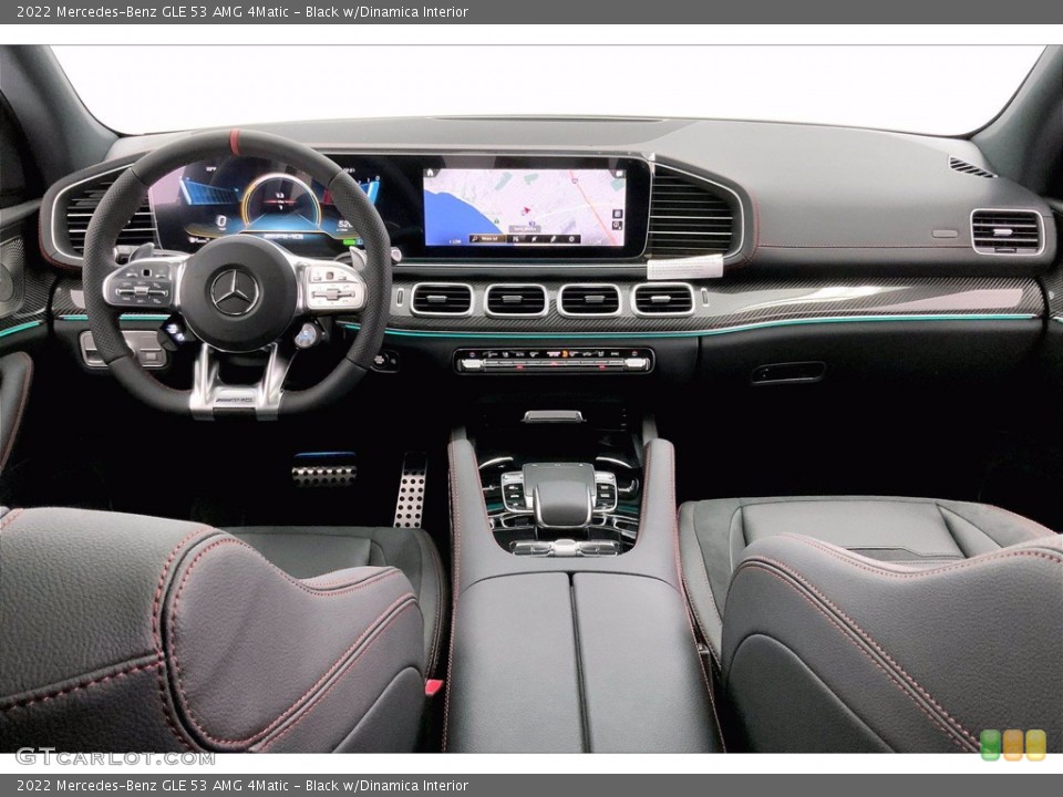 Black w/Dinamica Interior Dashboard for the 2022 Mercedes-Benz GLE 53 AMG 4Matic #143333495