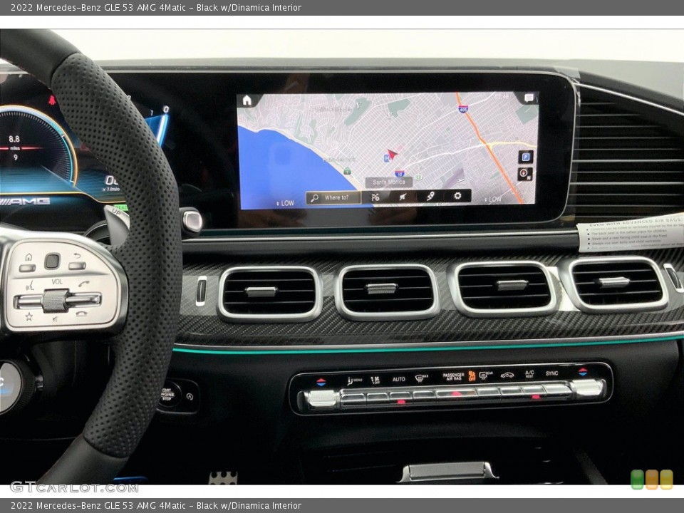 Black w/Dinamica Interior Navigation for the 2022 Mercedes-Benz GLE 53 AMG 4Matic #143333525