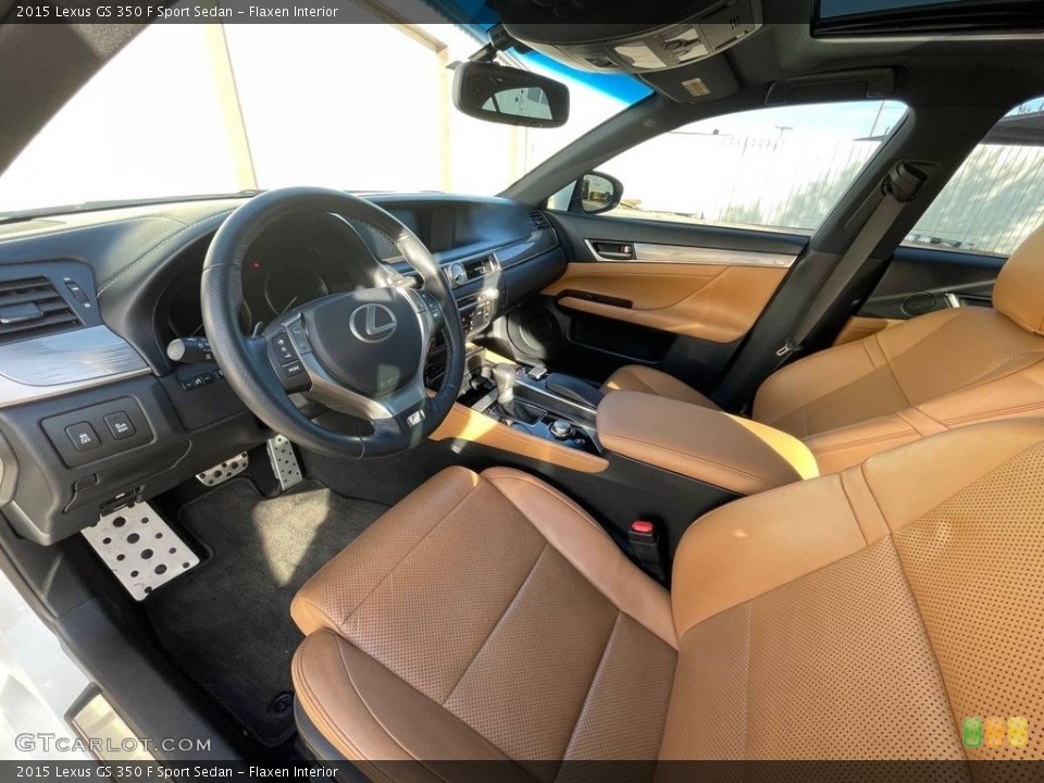 Flaxen Interior Photo for the 2015 Lexus GS 350 F Sport Sedan #143334860
