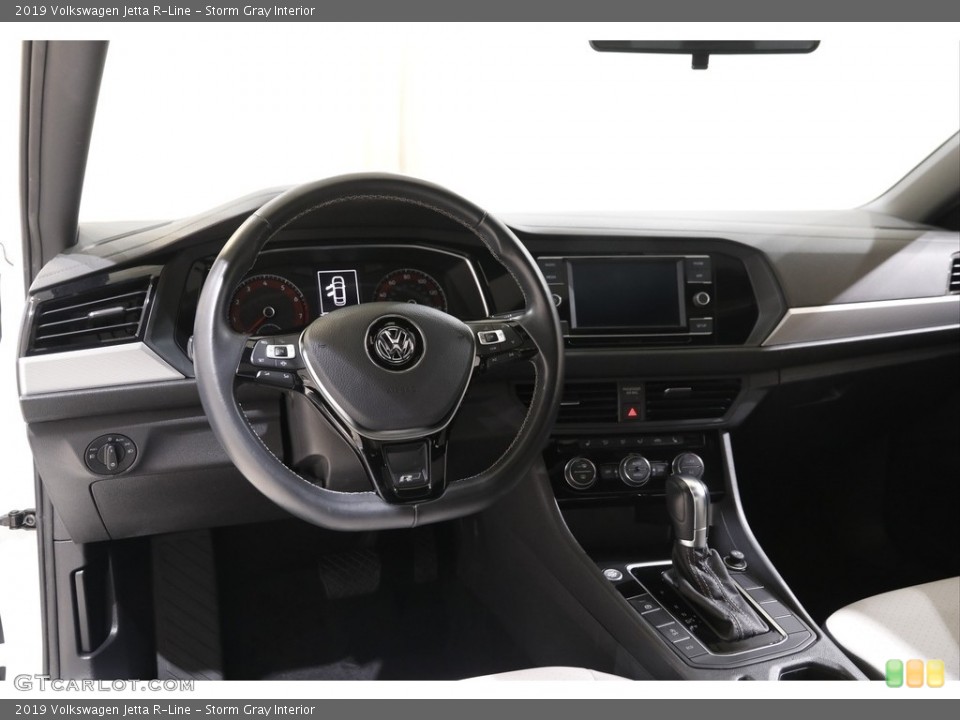 Storm Gray Interior Dashboard for the 2019 Volkswagen Jetta R-Line #143336570
