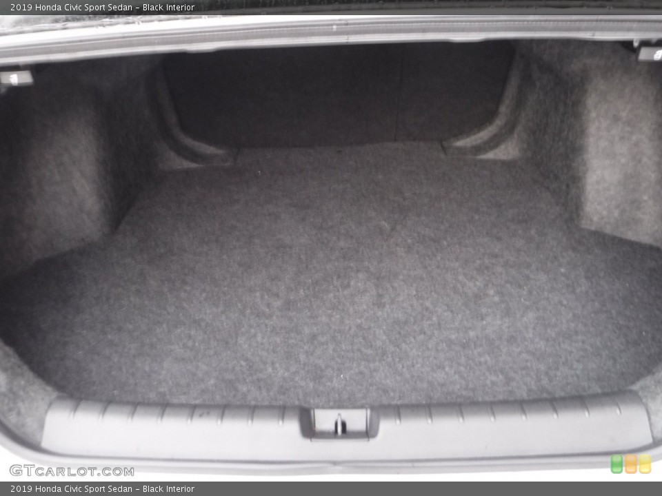 Black Interior Trunk for the 2019 Honda Civic Sport Sedan #143337803