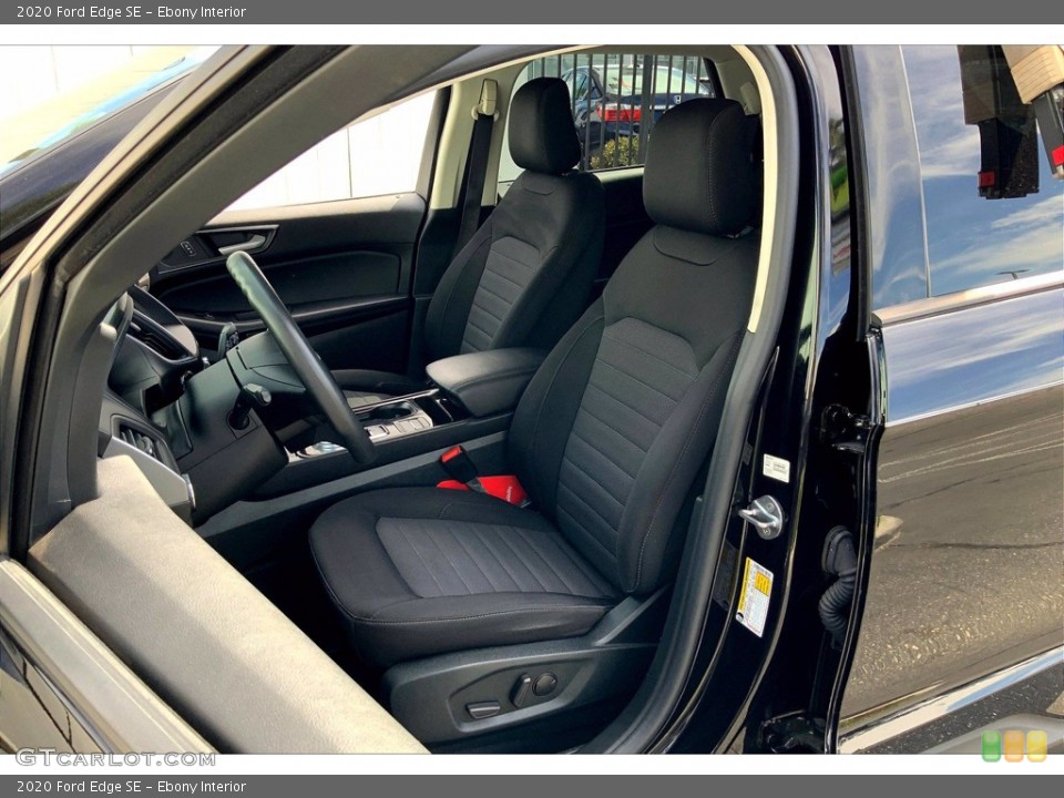 Ebony Interior Front Seat for the 2020 Ford Edge SE #143339294