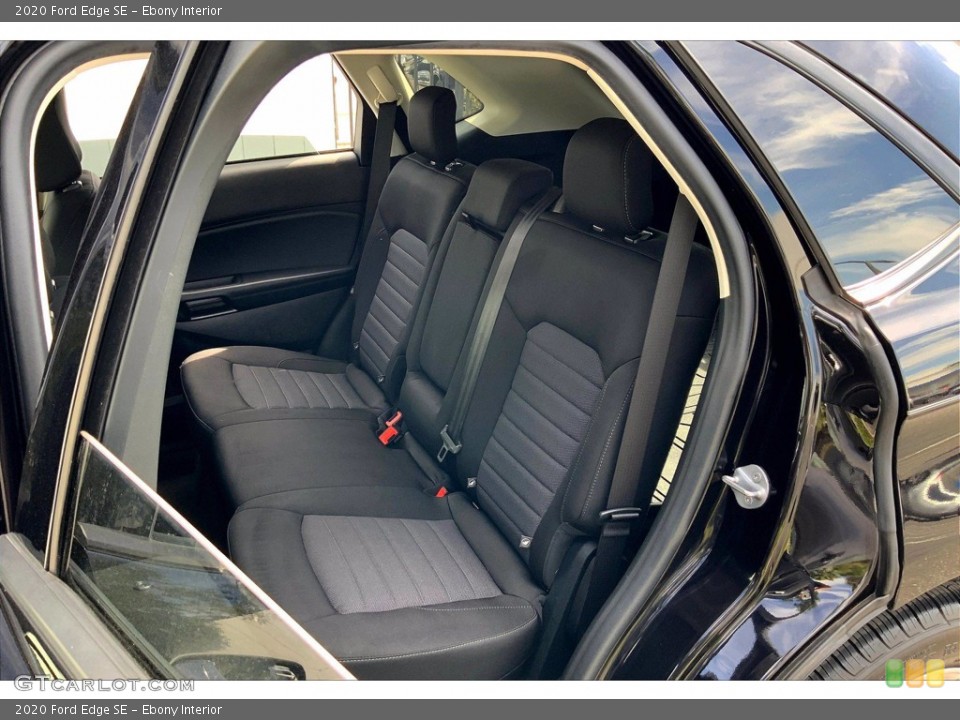 Ebony Interior Rear Seat for the 2020 Ford Edge SE #143339300