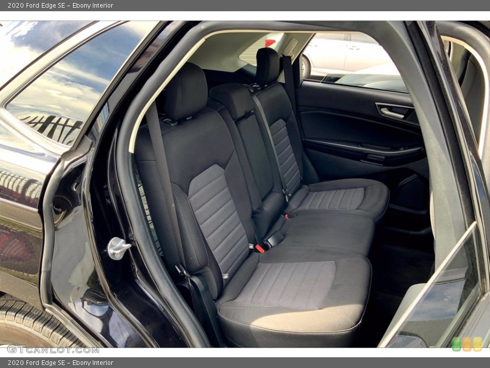 Ebony Interior Rear Seat for the 2020 Ford Edge SE #143339306