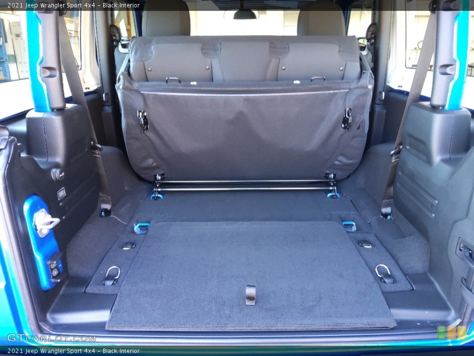 Black Interior Trunk for the 2021 Jeep Wrangler Sport 4x4 #143340322