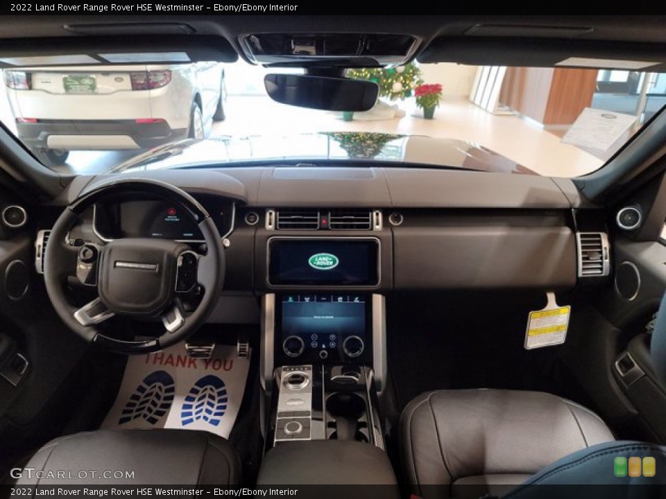 Ebony/Ebony Interior Photo for the 2022 Land Rover Range Rover HSE Westminster #143342101