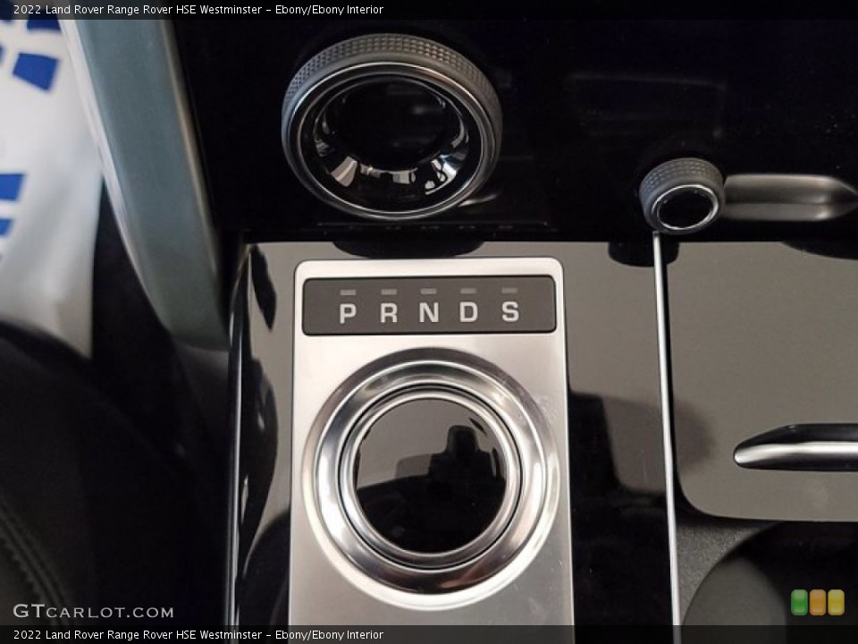 Ebony/Ebony Interior Transmission for the 2022 Land Rover Range Rover HSE Westminster #143342425