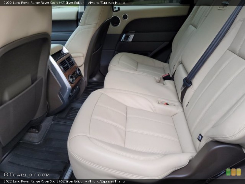 Almond/Espresso Interior Rear Seat for the 2022 Land Rover Range Rover Sport HSE Silver Edition #143342524