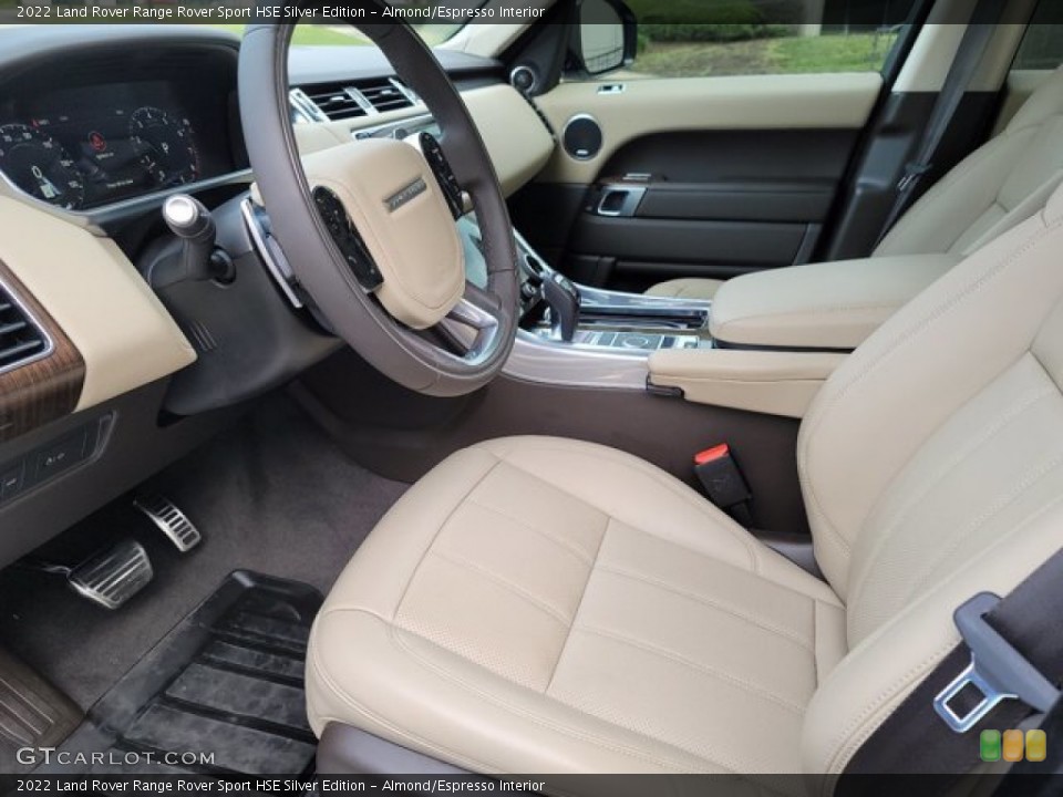 Almond/Espresso Interior Photo for the 2022 Land Rover Range Rover Sport HSE Silver Edition #143342653