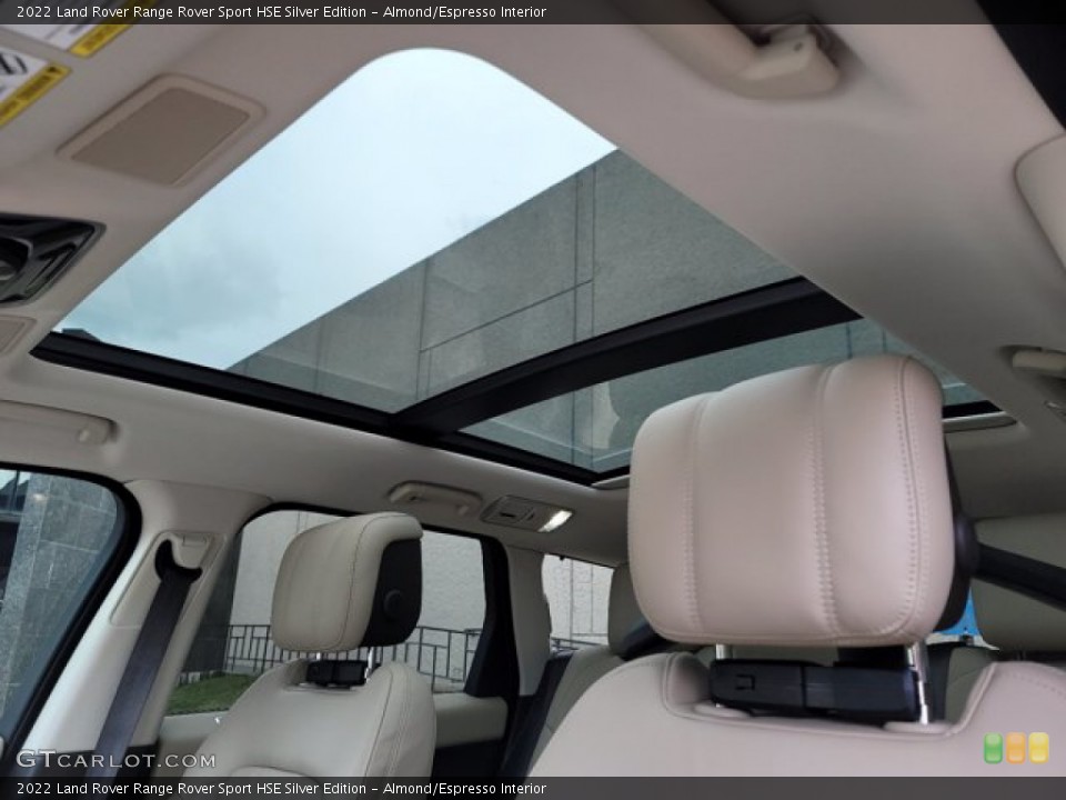 Almond/Espresso Interior Sunroof for the 2022 Land Rover Range Rover Sport HSE Silver Edition #143342782