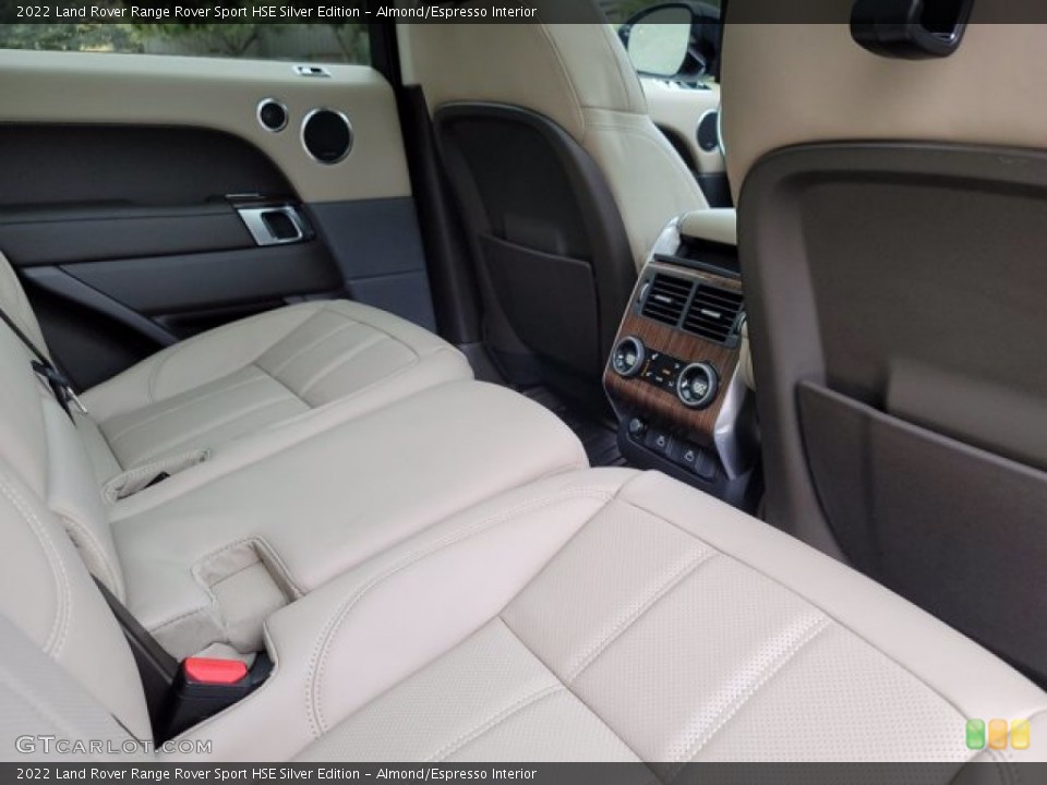 Almond/Espresso Interior Rear Seat for the 2022 Land Rover Range Rover Sport HSE Silver Edition #143342842