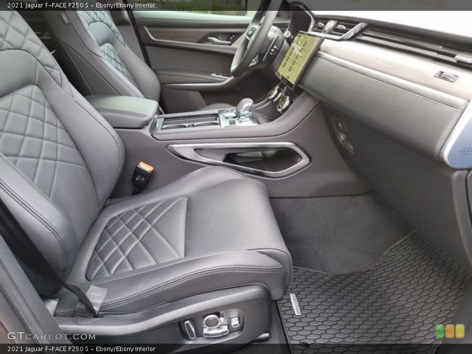 Ebony/Ebony 2021 Jaguar F-PACE Interiors