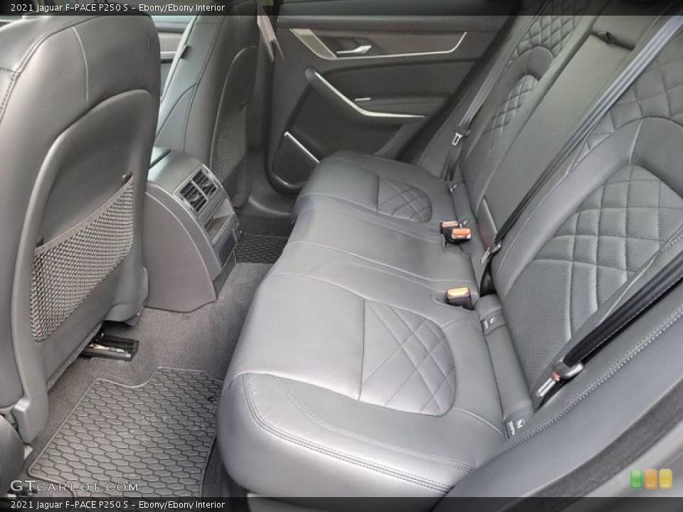 Ebony/Ebony Interior Rear Seat for the 2021 Jaguar F-PACE P250 S #143342971
