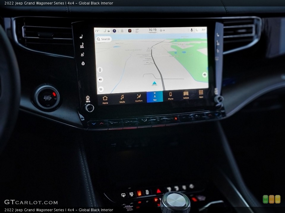 Global Black Interior Controls for the 2022 Jeep Grand Wagoneer Series I 4x4 #143347992