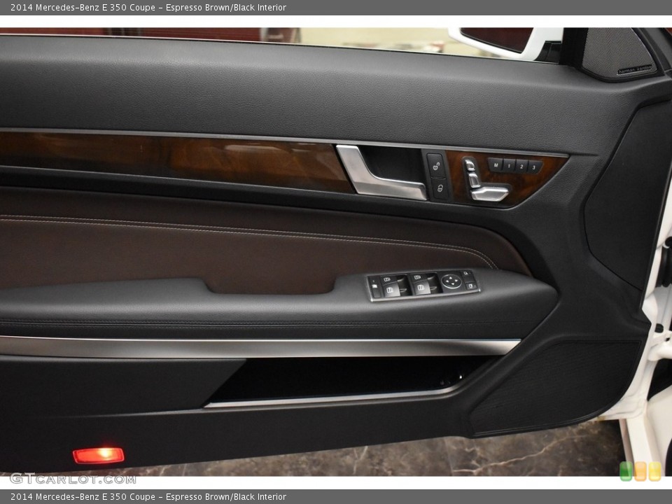 Espresso Brown/Black Interior Door Panel for the 2014 Mercedes-Benz E 350 Coupe #143348969