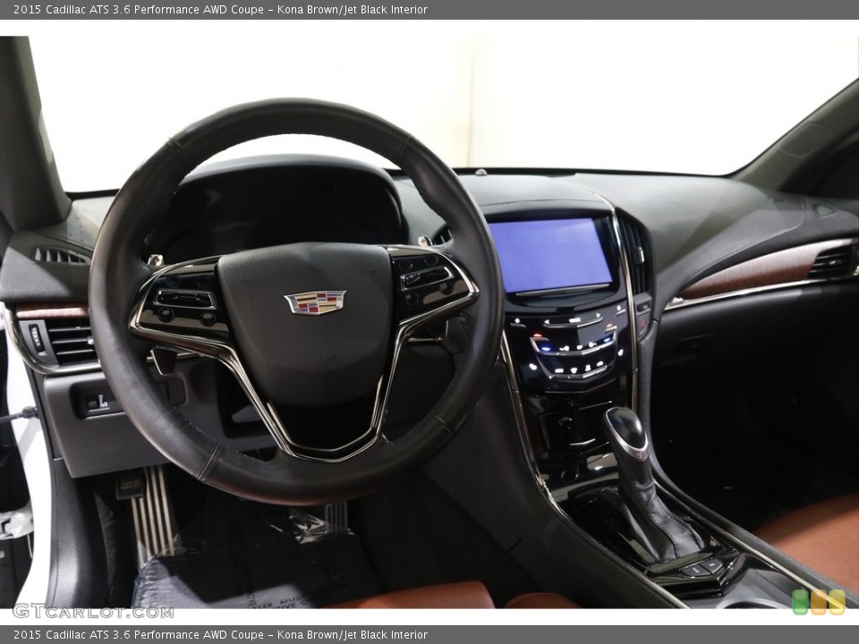 Kona Brown/Jet Black Interior Dashboard for the 2015 Cadillac ATS 3.6 Performance AWD Coupe #143349552