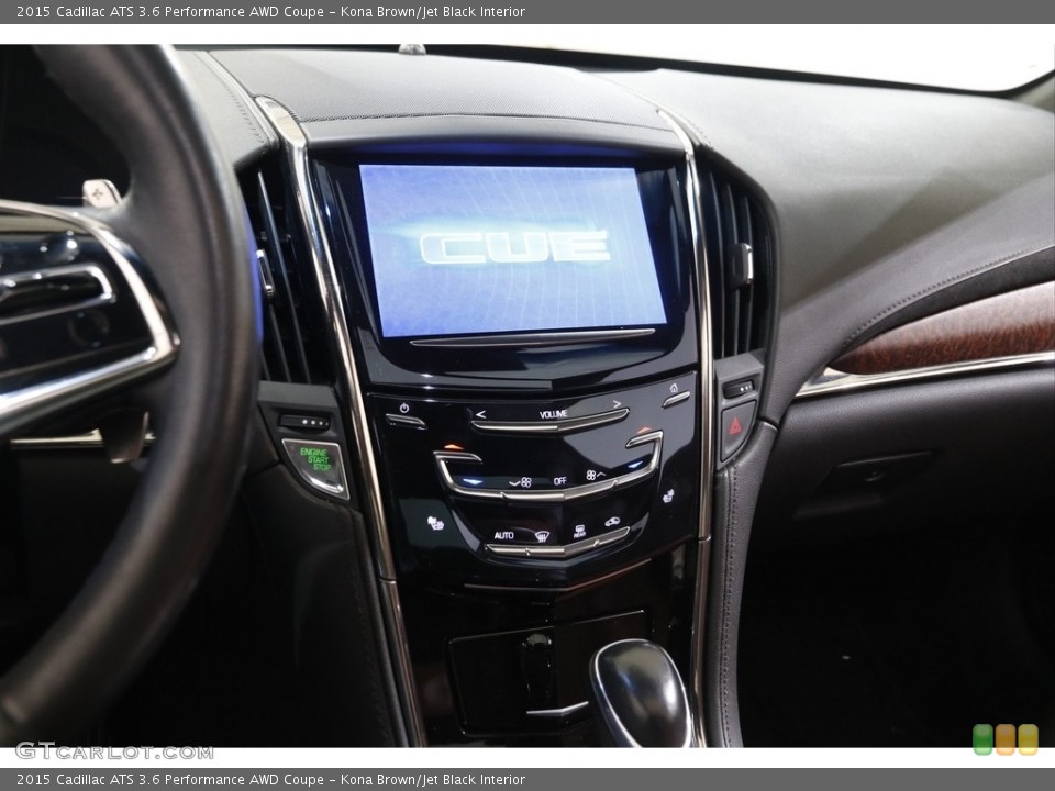 Kona Brown/Jet Black Interior Controls for the 2015 Cadillac ATS 3.6 Performance AWD Coupe #143349612