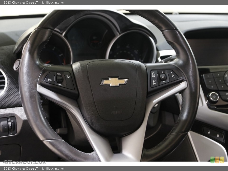 Jet Black Interior Steering Wheel for the 2013 Chevrolet Cruze LT #143353887