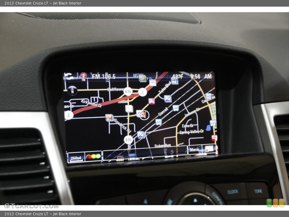 Jet Black Interior Navigation for the 2013 Chevrolet Cruze LT #143353962