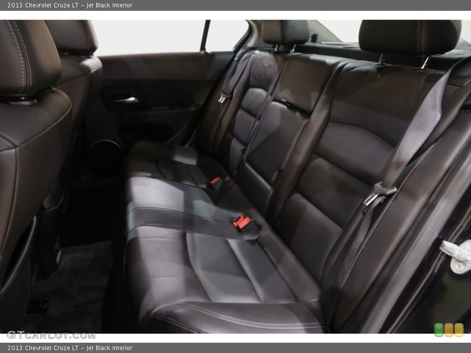 Jet Black Interior Rear Seat for the 2013 Chevrolet Cruze LT #143354007