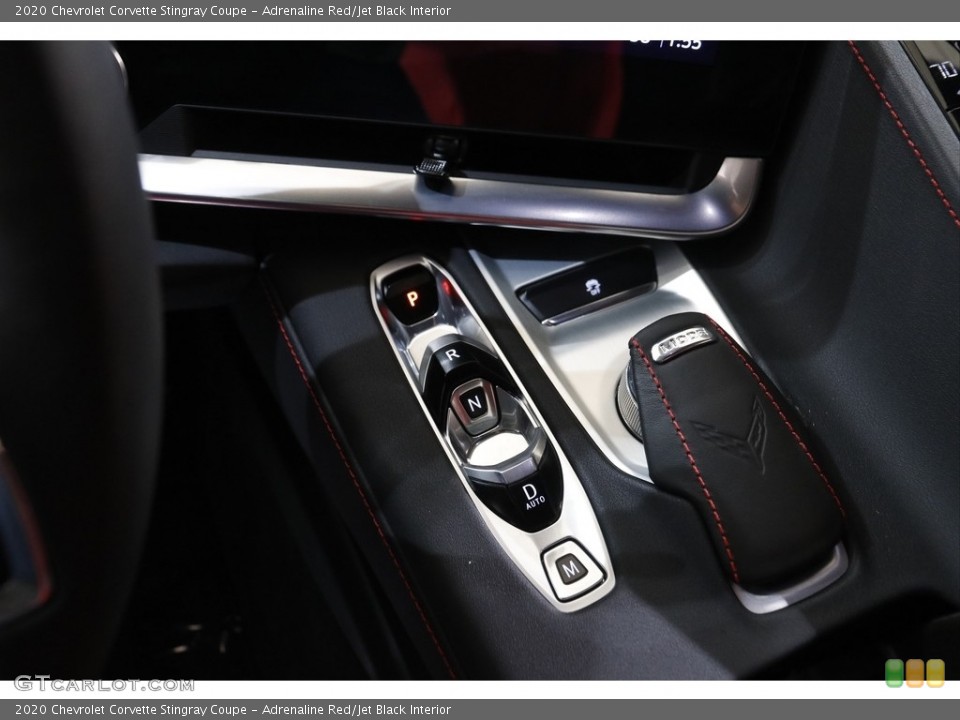 Adrenaline Red/Jet Black Interior Transmission for the 2020 Chevrolet Corvette Stingray Coupe #143354538