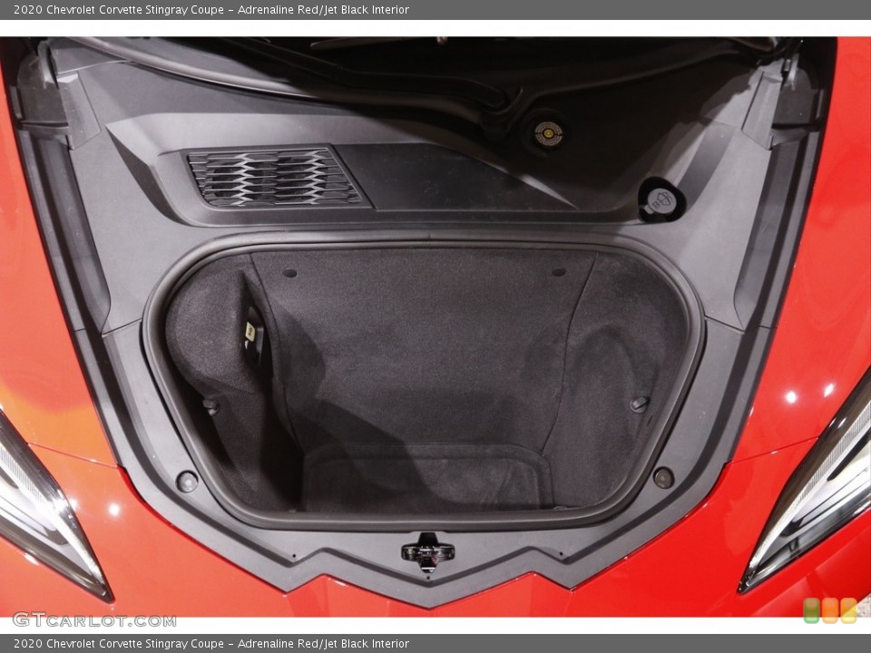Adrenaline Red/Jet Black Interior Trunk for the 2020 Chevrolet Corvette Stingray Coupe #143354598