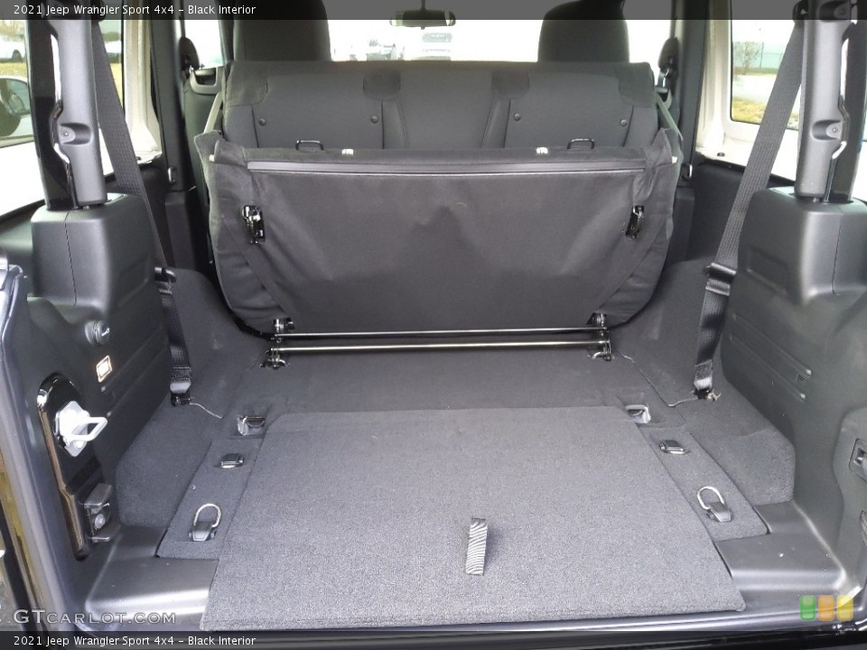 Black Interior Trunk for the 2021 Jeep Wrangler Sport 4x4 #143355177