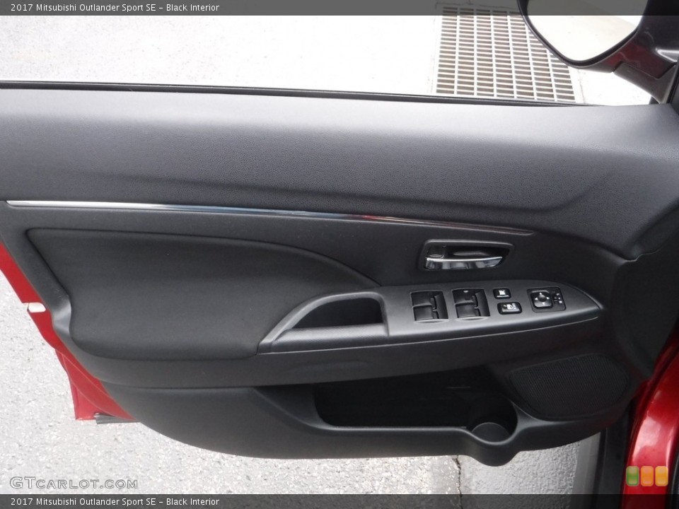 Black Interior Door Panel for the 2017 Mitsubishi Outlander Sport SE #143356728
