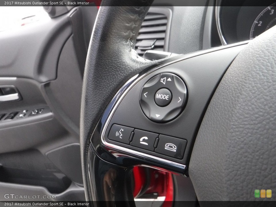 Black Interior Steering Wheel for the 2017 Mitsubishi Outlander Sport SE #143356870