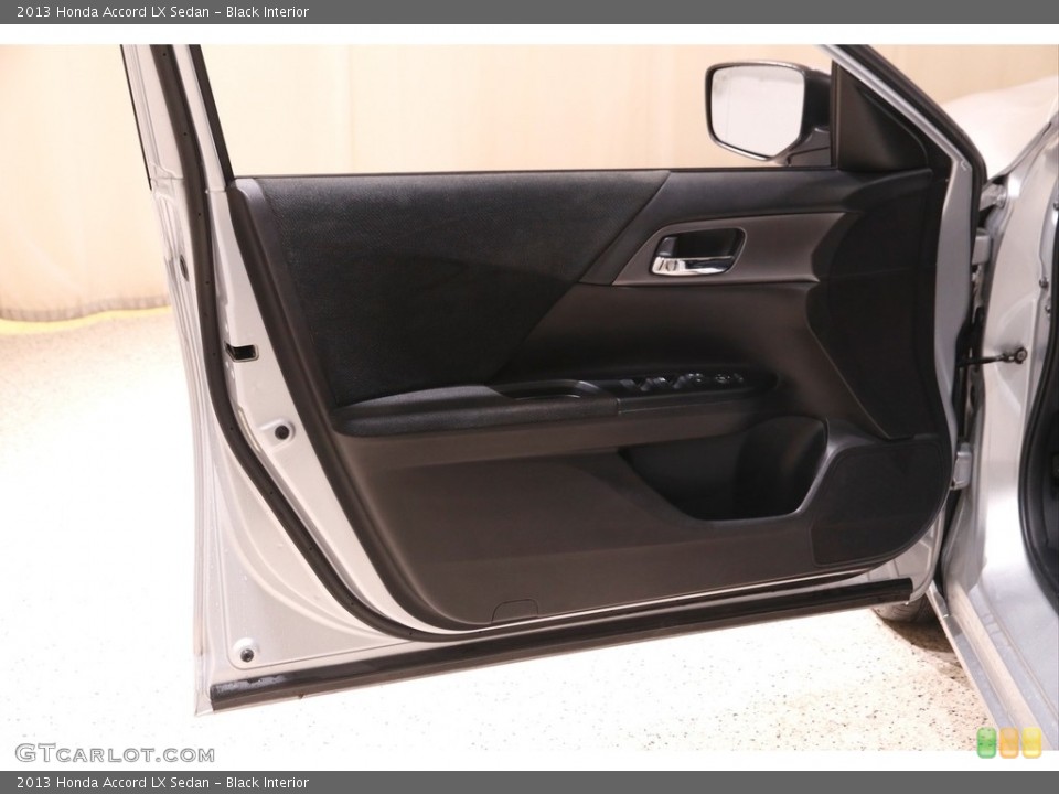 Black Interior Door Panel for the 2013 Honda Accord LX Sedan #143357115