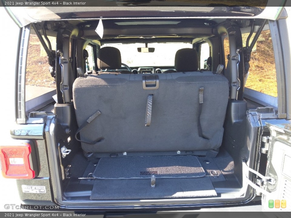 Black Interior Trunk for the 2021 Jeep Wrangler Sport 4x4 #143357121
