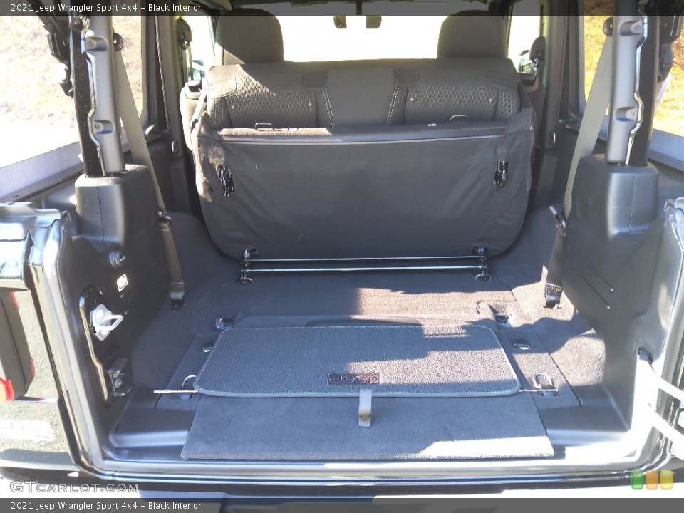 Black Interior Trunk for the 2021 Jeep Wrangler Sport 4x4 #143357148