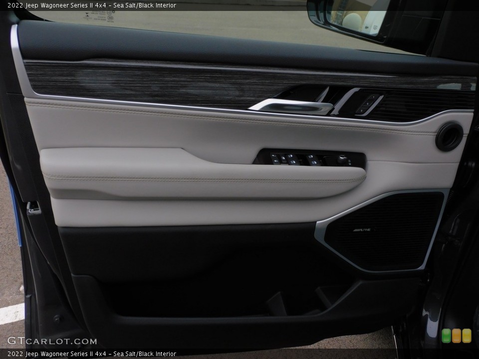 Sea Salt/Black Interior Door Panel for the 2022 Jeep Wagoneer Series II 4x4 #143362134