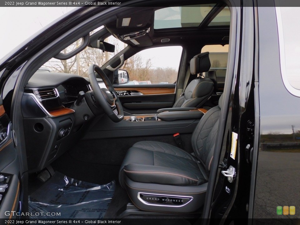 Global Black Interior Photo for the 2022 Jeep Grand Wagoneer Series III 4x4 #143362407