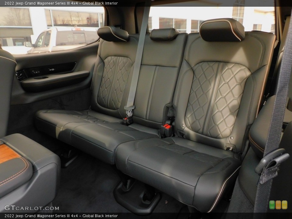 Global Black Interior Rear Seat for the 2022 Jeep Grand Wagoneer Series III 4x4 #143362440