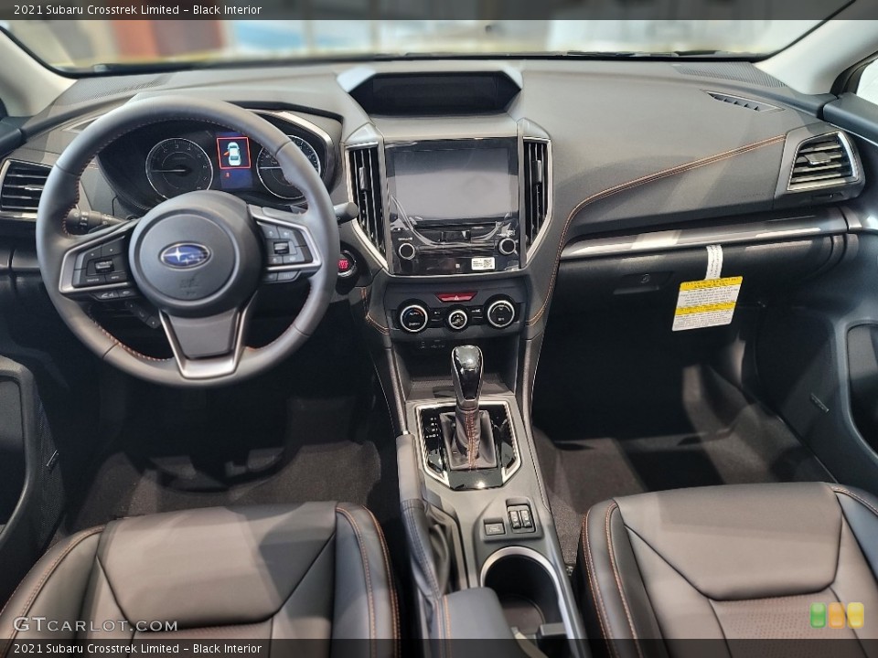 Black Interior Dashboard for the 2021 Subaru Crosstrek Limited #143364952