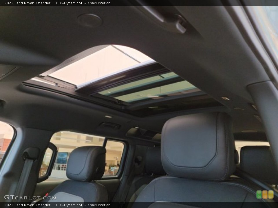 Khaki Interior Sunroof for the 2022 Land Rover Defender 110 X-Dynamic SE #143365261